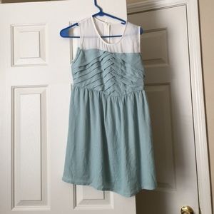 Babydoll Pale green dress